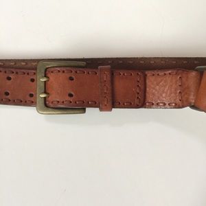 Vintage Fossil Leather Belt. Too Awesome. M